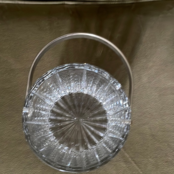 Vintage Crystal Ice Bucket - Picture 3 of 5